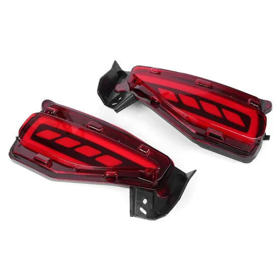 Reflector Led Tail Light Warning Signal Rear Reflector Car Parking Brake Turn Signal Led Auto Taillight For Toyota Fortuner 2016