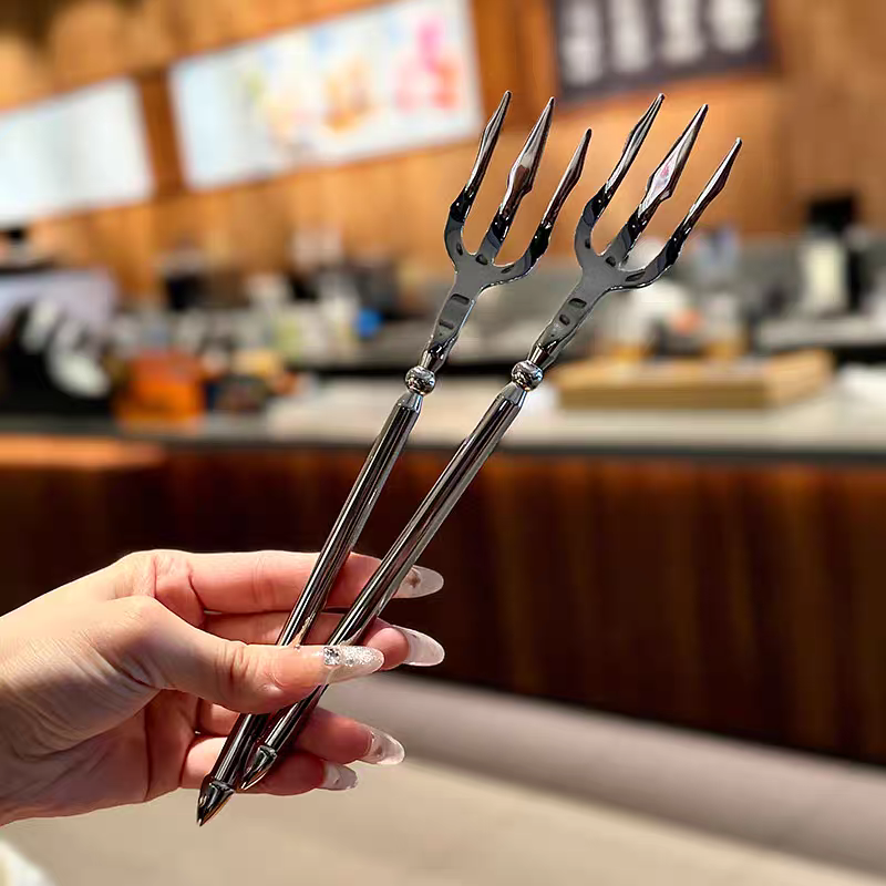Premium Stainless Steel Greek Style Salad Fork