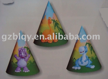 holiday hat,party hat,paper hat,for Dino party