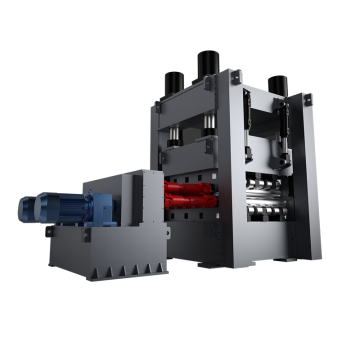 Máquina de nivelación hidráulica de placa pesada con control PLC