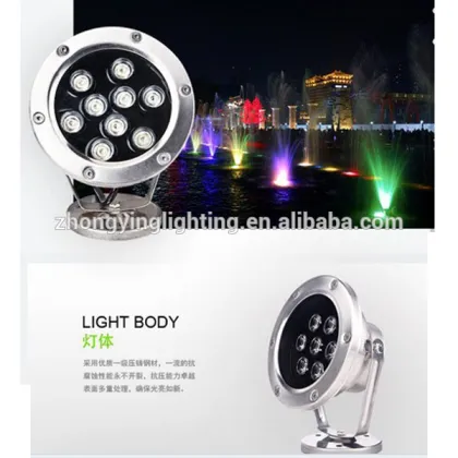 Ip68 waterproof 12w 3w 12v underwater led lights for fountains,led underwater light,underwater led lights for pools