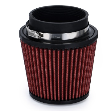 High Flow Universal Car Air Filter mit kaltem Lufteinlass und saubereres Rohr für 4 \ "(100 mm) Scooter -Modifikation