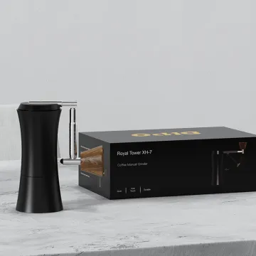 DHPO 30G Conical Burr Coffee Grinder with Folding Handle