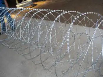Hot Dipped Galvanized BTO-22 type Razor Barbed Wire