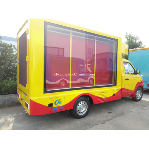 mobile led screen truck /outdoor moving advertising