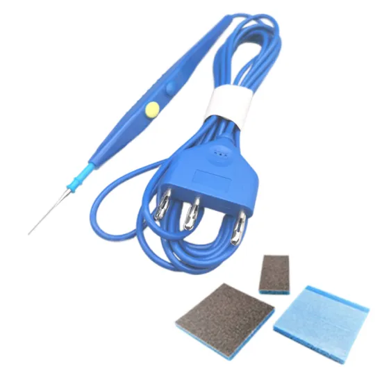 Hand-Controlled Disposable Electrosurgical Pencil with High-Frequency Sterile ESU Technology