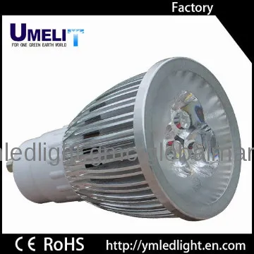 gu16 led spotlight 3w