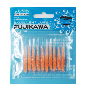 TPR Soft Baits Tadpole 37mm 0.2g 10pcs/bag UV Luminous Fishing Lures