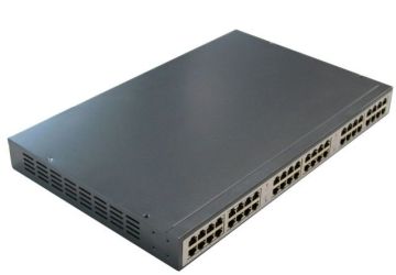 10 / 100 / 1000m Poe Power Injector , 24 Port Ieee802.3af Poe Injector