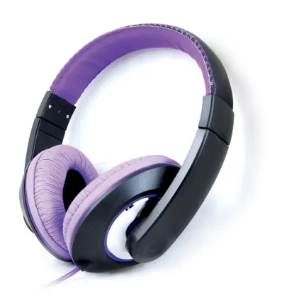 Stereo music audio headphones for music listening
