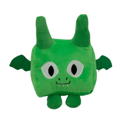 OEM Stuffed Toys: Cute Square-Shaped Cat Plush for Children
