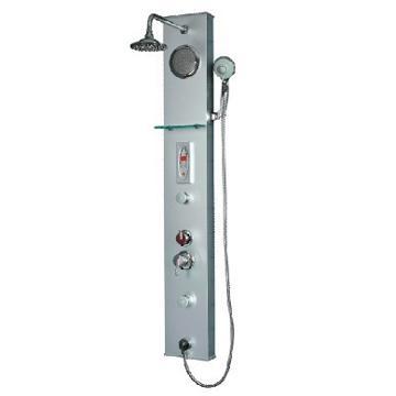 Aluminum Shower Panel with Hydromassage Functions