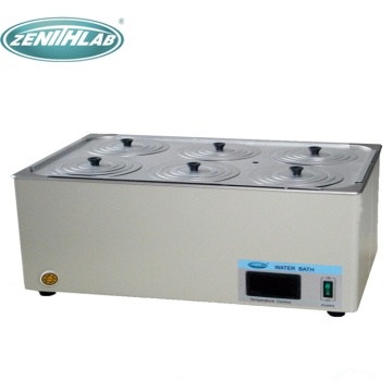 6 holes laboratory water bath for thermostatic