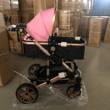 Çin fabrikası sıcak satış hafif 4 tekerlekli bebek arabası