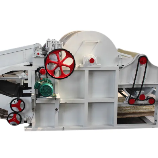 Textile Waste Recycling Production Line with Seven Opening Rollers