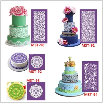 Carton Shaped Cake Stencils & Molds for Cake Decorations
