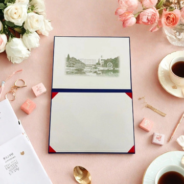 ذخیره سازی پوشه کاغذ سفارشی با برچسب های سفارشی