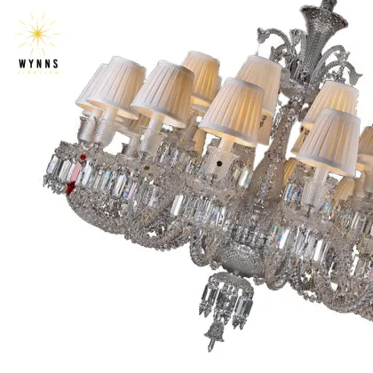 French Luxury Baccarat Zenith Crystal Chandelier