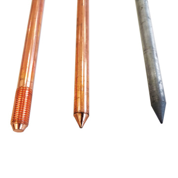 8ft Copper Bonded Grounding Rod per ANSI C135.30