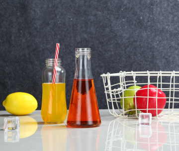Bottles for fruit juice