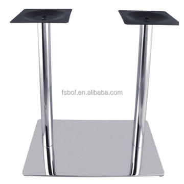 Factory Wholesale Stainless Steel Table Legs for Fast Food & Milk Tea Shop Dining Tables