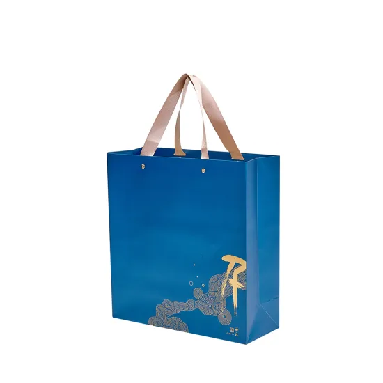 Custom Printed Paper Gift Carrier Bag