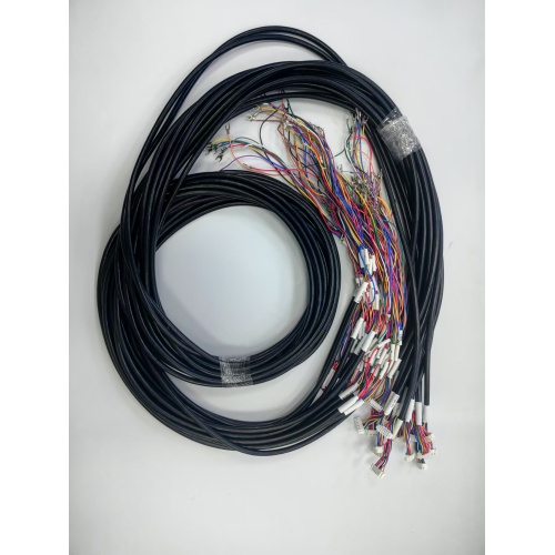Custom industrial wiring harness start-stop power cable