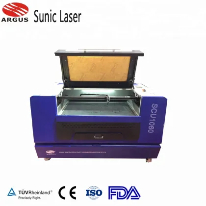 advanced LCD Touch  Screen advertising industry Acrylic plate color board Trophy  CO2 Laser engraver