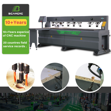 Máquina de perfuração lateral de seis laterais CNC para móveis Wood MDF Wood