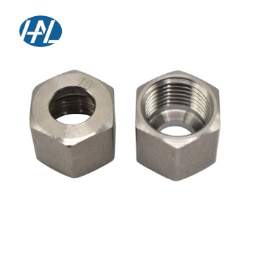 Stainless Steel 304/316 Custom Hex Nut Tube Fitting Accessories