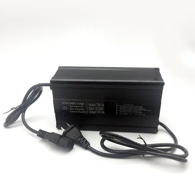 Outdoor Energy Storage: 12V-84V Lithium Battery Charger for Electric Bikes (15A-2.5A)