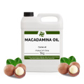 Óleo de macadâmia orgânica a granel - 100% pura de macadâmia de macadâmia de macadâmia 100 Óleo para a pele do corpo Cuidado com os cabelos