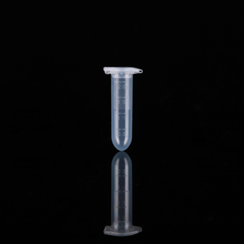 Tube de microcentrifugation transparent de 2,0 ml