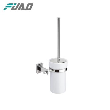 FUAO high-quality toilet brush with holder