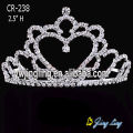 Rhinestone Heart Crowns Wedding Tiaras