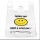 Smiley Face Thank You Supermarket Shopping Shrink Wrap Plastic Bags