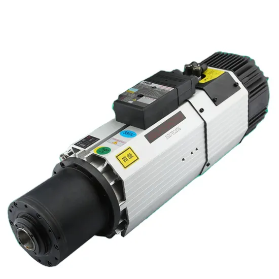 ATC Spindle ISO30 9KW 380V Air Cooling Motor for Woodworking CNC Machine