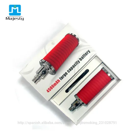 Top Selling ego battery 4500mah ego battery different color available super vapor electronic cigarette