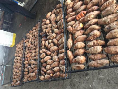 shandong üzerinden pişmiş tatlı patates