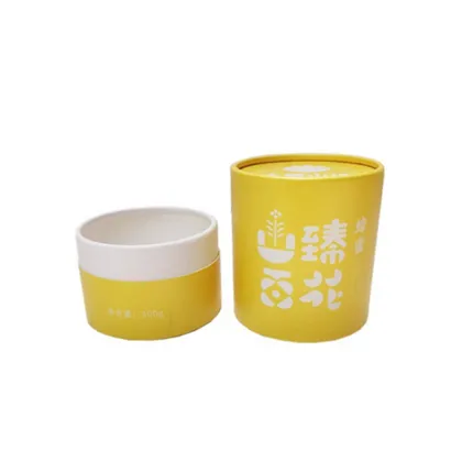 Food Grade Kraft Honey Tube Packaging Paper Tube for Health Supplement Jars