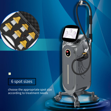 4-Wavelength Diode Laser Hair Removal Device - 6 Spot Sizes, 755nm/808nm/1064nm
