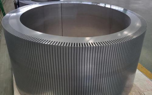 Motor rotor lamination with OD 1250mm 240 slots