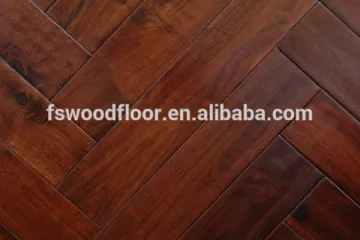 Foshan parquet wood flooring - acacia walnut