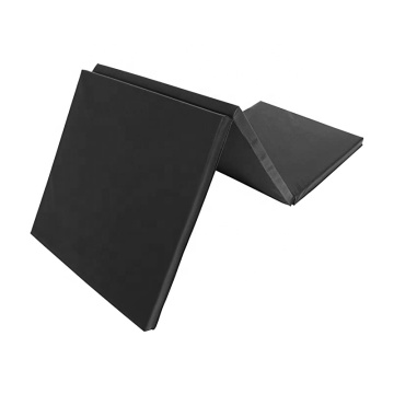 Fitness Tri-Fold Exercise Mat: A Thick, Portable Yoga Mat with Carrying Handles