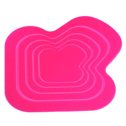 Pink Color Cup Mat