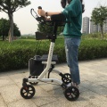 Rollator de pliage de mobilité avec accoudoirs et stand-up de siège