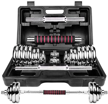 High-End Manufacturing Exercise Steel Weights Fitness Dumbbells