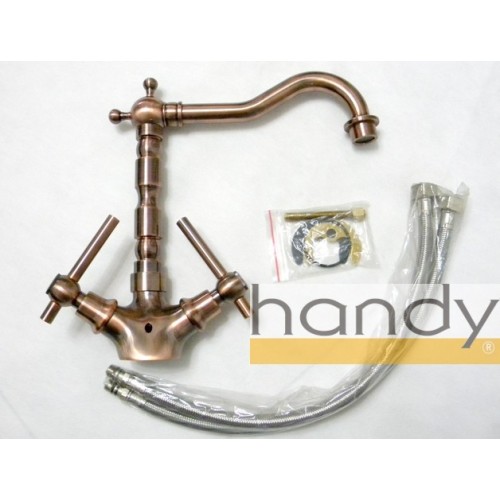 Aged Brass Kitchen Faucet Antique Copper Kitchen Faucet With Purified Outlet Supplier