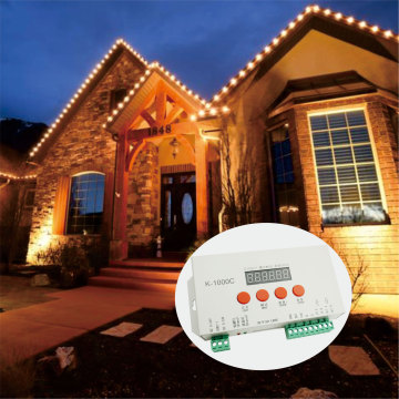 DC5-24V DMX512 1000C RGB الضوء الزخرفي مع رقائق متعددة ووحدة تحكم مصدر الضوء