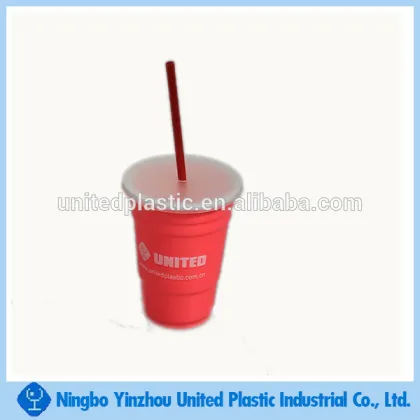 Best selling reusable hard plastic red solo party cups